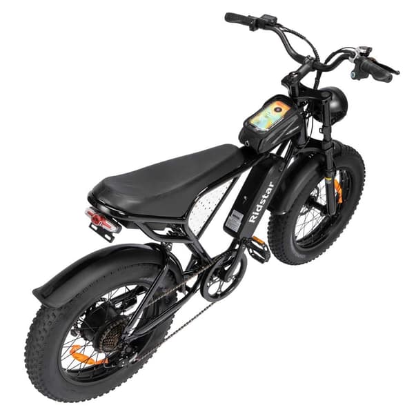 Ridstar Q20 MiNi aikuisten leveä rengas sähköpyörä, 750W moottori, 15AH akku, 7 vaihdetta, mekaaniset jarrut edessä ja takana, 20''*4.0 rengas