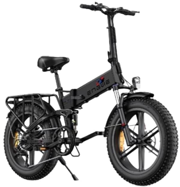 ENGWE ENGINE X  250W E-Bike: 120 km räckvidd, 20x4,0 snödäck och mekaniska skivbromsar för stadspendling