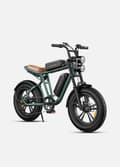 Miniatyrbillede 1 af 11: ENGWE M20 elcykel med dobbelte batterier: 750W motor, 26Ah kapacitet, 20" MTB-dæk og Shimano 7-trins til by/trail