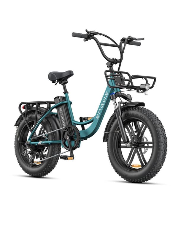 ENGWE L20 Boost E-Bike: 126 km:n toimintasäde, tehostusmomentti, 20x4,0 renkaat ja 7-vaihteinen Shimano kaupunki-/maastoajoon