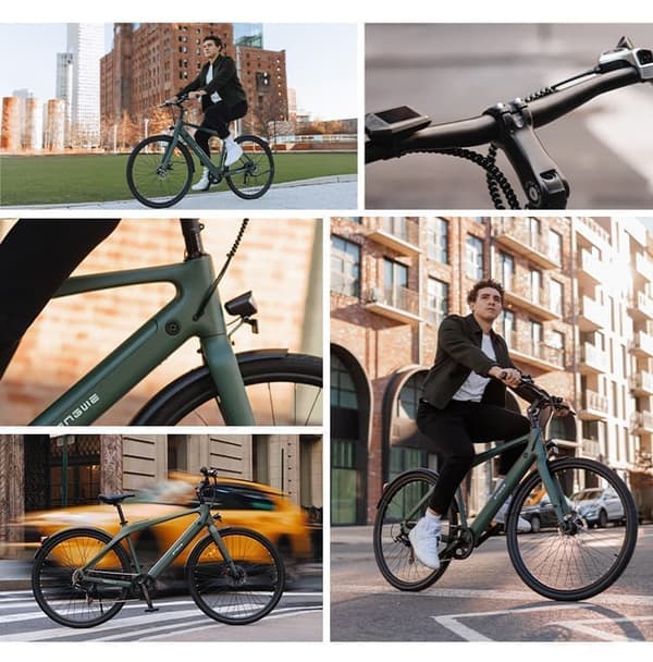 ENGWE N1 AIR Ultralight E-Bike: 15,6 kg kolfiberram, 100 km räckvidd & GPS-stöldskydd för stadspendling