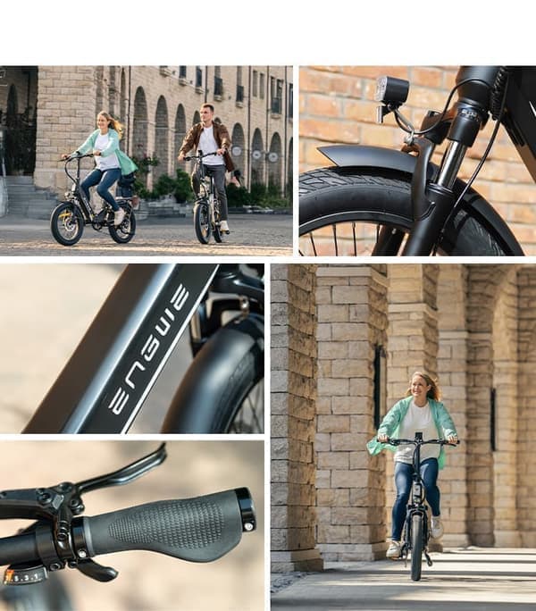 ENGWE L20 3.0 Boost E-Bike: 120 km räckvidd, 75 Nm vridmoment, full fjädring och anpassningsbar APP-kontroll