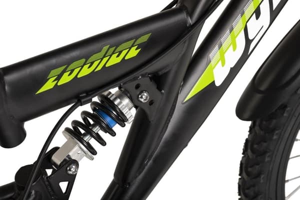 WYLD børnemountainbike Fully ATB 20" Zodiac sort-grøn 6 gear RH 31 cm 304K