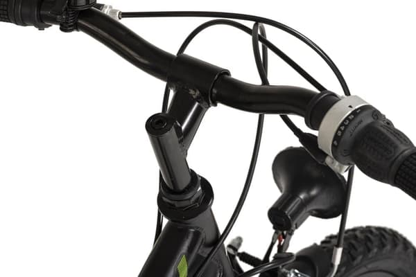 WYLD børnemountainbike Fully ATB 20" Zodiac sort-grøn 6 gear RH 31 cm 304K