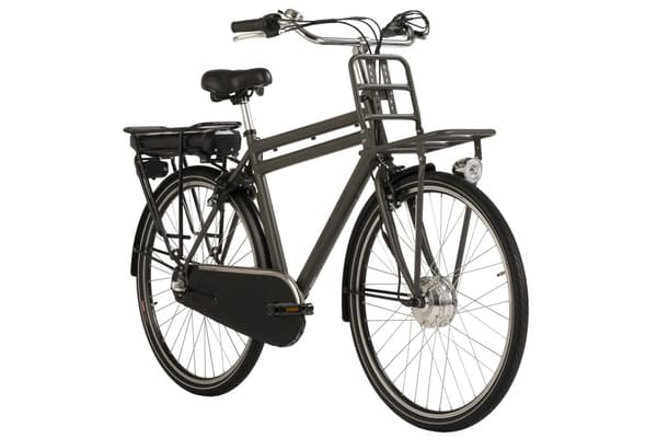 E-City Bike Herrecykel 28'' Carry On E-Bike Grå 3 gear 250W 36V/13 Ah 191E