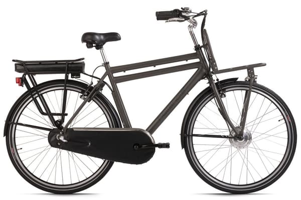 E-City Bike Herrecykel 28'' Carry On E-Bike Grå 3 gear 250W 36V/13 Ah 191E