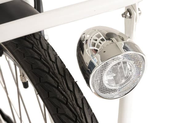 E-City Bike Ladies 28'' Carry On E-Bike hvid 3 gear 250W 36V/13 Ah 190E