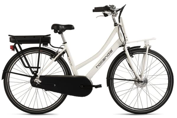E-City Bike Ladies 28'' Carry On E-Bike hvid 3 gear 250W 36V/13 Ah 190E
