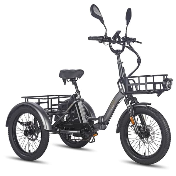 Fafrees F20 Mate elektrisk last trehjulet cykel, 750W motor, 21AH batteri, hydraulisk bremse, 20''*3,0'' dæk