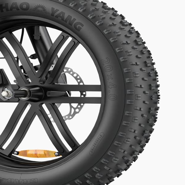 ENGWE L20 Boost Step-Thru E-cykel, 250W motor, 13AH batteri, 20 x 4.0 dæk, Shimano 7 gear,Sort