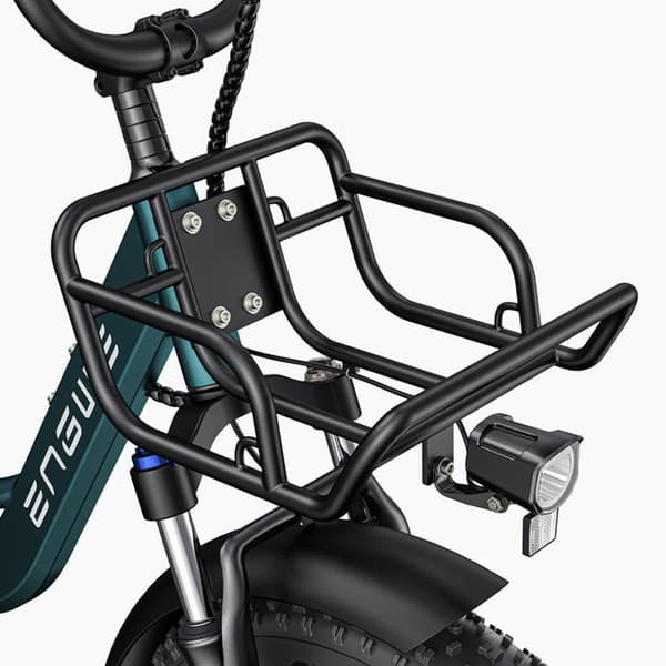 ENGWE L20 Boost Step-Thru E-cykel, 250W motor, 13AH batteri, 20 x 4.0 dæk, Shimano 7 gear,Sort