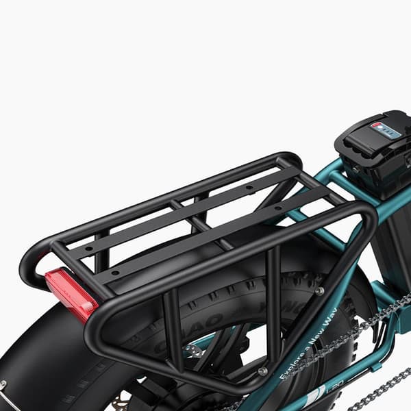 ENGWE L20 Boost Step-Thru E-cykel, 250W motor, 13AH batteri, 20 x 4.0 dæk, Shimano 7 gear,Sort