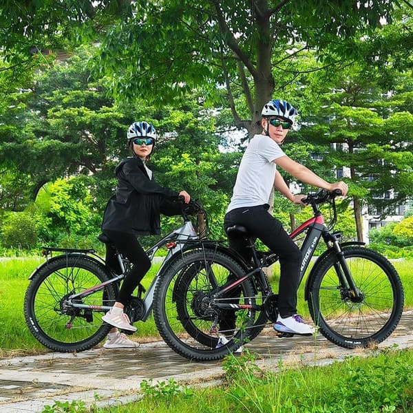 Randride YG90A Sølv elektrisk cykel City Style ebike