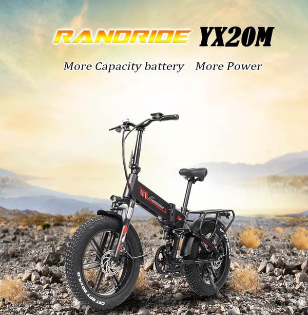 Randride YX20M 1000W kompakt fedtdæk e-cykel