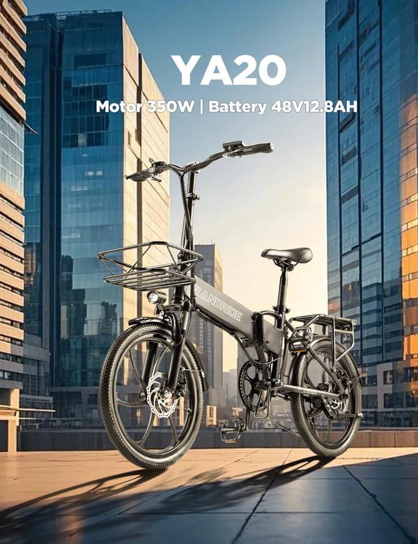 Randride YA20 500W letvægts elektrisk pendlercykel