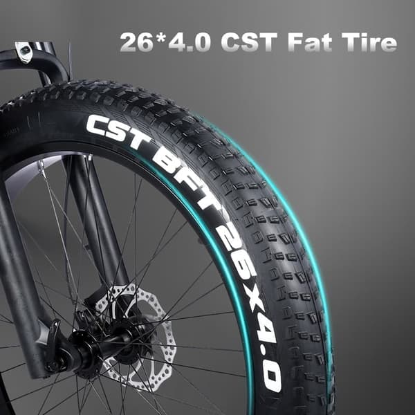 Randride YX80 1500W højeffekt elektrisk mountainbike 48V 20Ah batteri, Shimano hydrauliske bremser, 26"x4.0 fede dæk og dobbelt affjedring