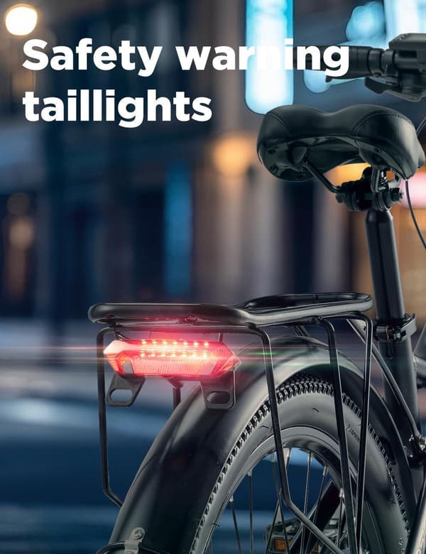 Randride YG70 kaupunkisähköpyörä 1000W ylämoottori, 48V 14Ah akku, 27-vaihteiset vaihteet, 27,5" CST-renkaat ja lukittava jousitus