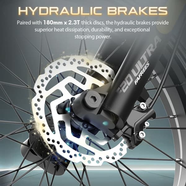 Fafrees F20 Ultra Adult offroad elcykel, 750W motor, 25Ah batteri, 20*5,0 bredt dæk, SHIMANO 7 gear, hydraulisk bremse