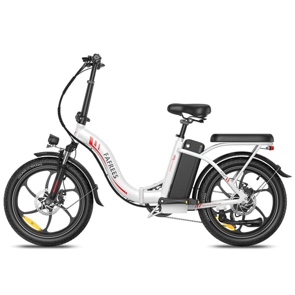 FAFREES F20+ 20'' folde elcykel, 250W motor, 36V 20Ah batteri, 20''*3.0'' dæk, 75-90 km rækkevidde, Shimano 7 gear