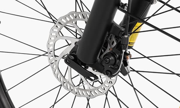 DYU C1 elektrisk bycykeldame 26 tommer 350W 10.4AH Preto