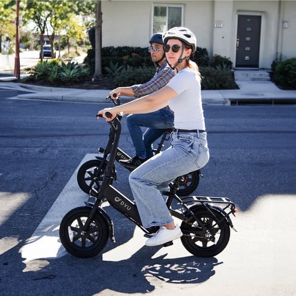 DYU C3 taitettava Ebike-sähköpyörä