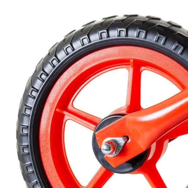 Cykel utan pedaler - Molto - Minicykel Röd - 10 tum - 2 till 5 år - Ultralätt