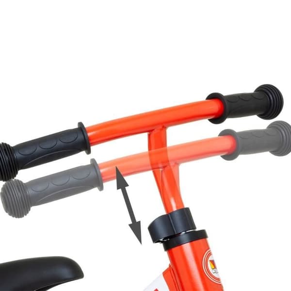 Cykel utan pedaler - Molto - Minicykel Röd - 10 tum - 2 till 5 år - Ultralätt