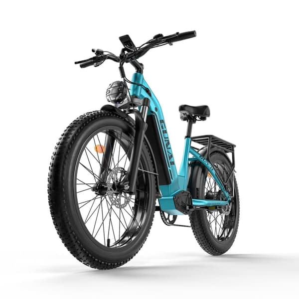 GUNAI-V sähköpyörä aikuisille 26'' askelmallinen työmatkapyörä 1000W 48V 21Ah akku