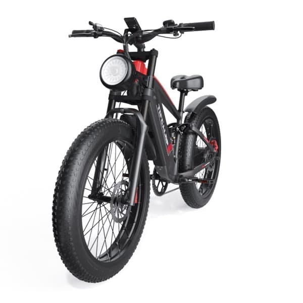 Tifgalop ES28 26" sähköpyörä, 48 V 18 Ah irrotettava akku, 1000 W fatbike