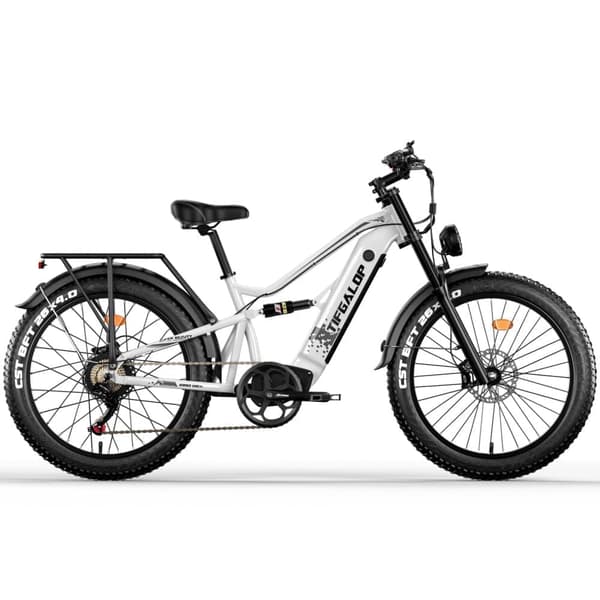 Tifgalop ES7 26" sähköpyörä paksuilla renkailla 750W 52V 19Ah Toimintasäde 40-90 KM