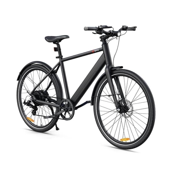DYU Stroll 1 elektrisk cykel aluminium elektrisk cykel med aftageligt 9Ah batteri