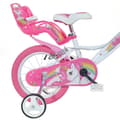 Miniatyrbild 3 av 4: 16" UNICORN barncykel - 5 till 7 år - Rosa