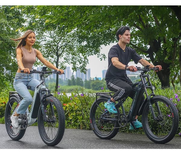 Elektrisk cykel Shengmilo MX05 Broms: Hydraulisk oljebroms 1000W 48V17.5AH borstlösa motorer Litiumbatteri Vuxen Off Road E-cykel