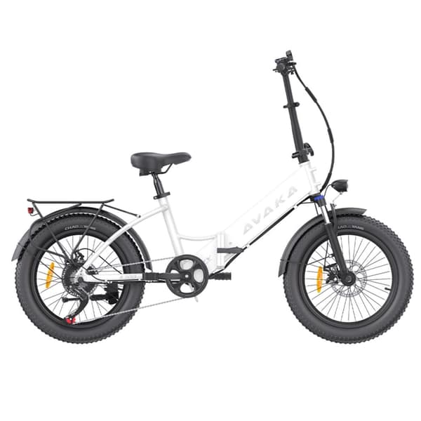 Sammenklappelig elcykel AVAKA K300, 350W 36V 16Ah, 20*3,0 tommer dæk