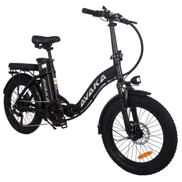 Sammenklappelig Elcykel AVAKA BZ20 Plus 500W Motor 48V 15Ah Batteri