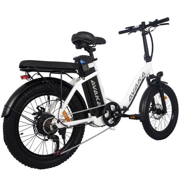 Sammenklappelig Elcykel AVAKA BZ20 Plus 500W Motor 48V 15Ah Batteri