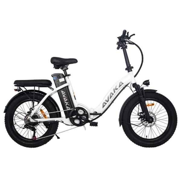 Sammenklappelig Elcykel AVAKA BZ20 Plus 500W Motor 48V 15Ah Batteri