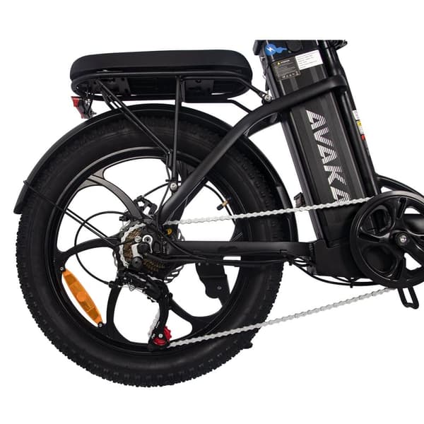 Sammenklappelig Elcykel AVAKA BZ20 Plus 500W Motor 48V 15Ah Batteri