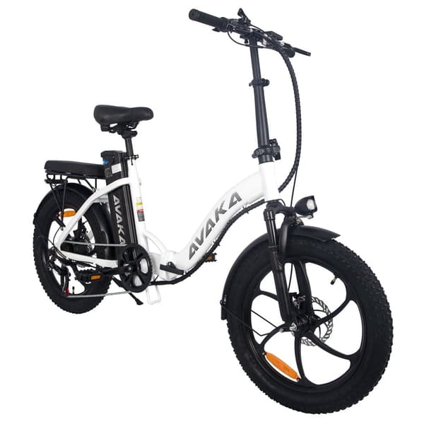 Sammenklappelig Elcykel AVAKA BZ20 Plus 500W Motor 48V 15Ah Batteri