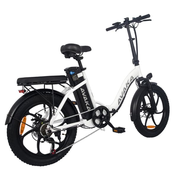 Sammenklappelig Elcykel AVAKA BZ20 Plus 500W Motor 48V 15Ah Batteri