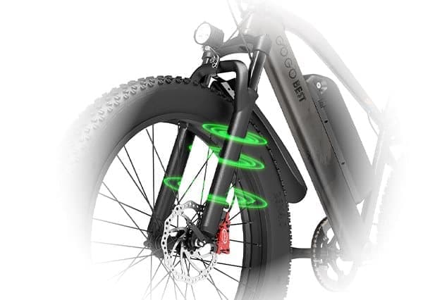 GOGOBEST GF600 PLUS 1000W El-mountainbike, 48V 20Ah, Feta däck