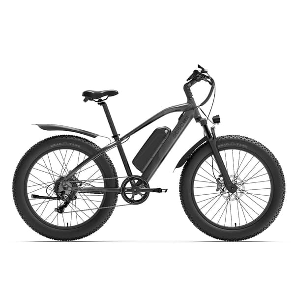GOGOBEST GF600 PLUS 1000W El-mountainbike, 48V 20Ah, Feta däck Svart