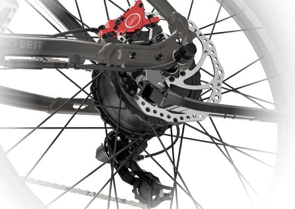 GOGOBEST GF600 PLUS 1000W El-mountainbike, 48V 20Ah, Feta däck