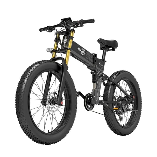 Sammenklappelig elcykel Bezior X PLUS, 1500W 48V 17.5Ah, hydraulisk skivebremse