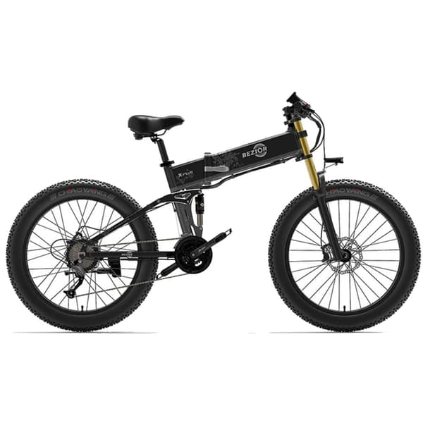 Sammenklappelig elcykel Bezior X PLUS, 1500W 48V 17.5Ah, hydraulisk skivebremse