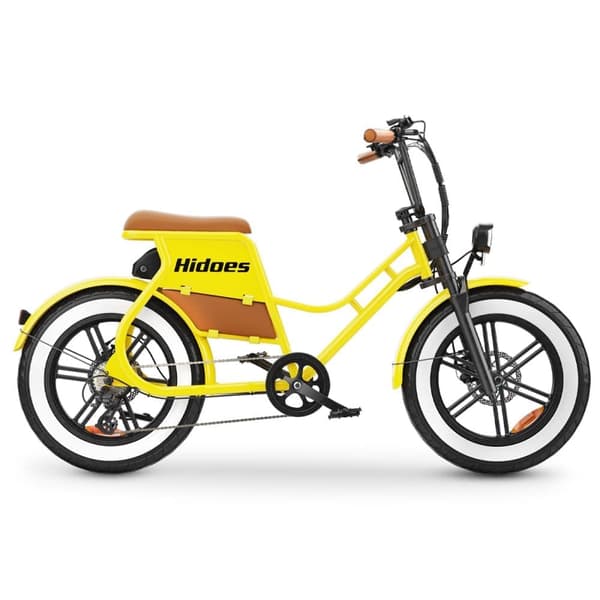 Hidoes HD-C8 Elcykel för Damer, 700W 48V 17Ah, Gul
