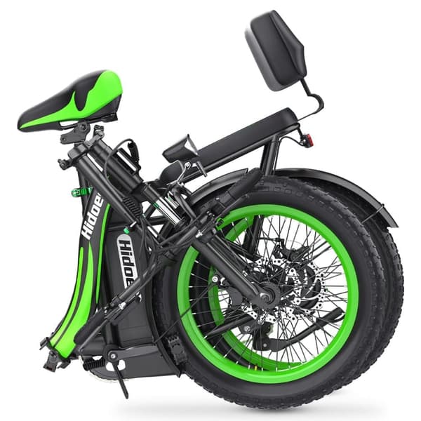 Hopfällbar elcykel med baksäte Hidoes C1, 750W 48V 13Ah, 20-tums feta däck