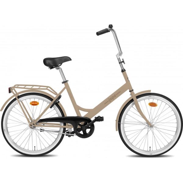 Helkama Jopo cykel, 24", 1-växlad, sandfärg