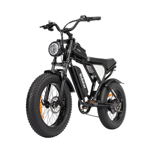 Elcykel för vuxna Ridstar Q20 Min 1000W fettdäcks-smutscykel
