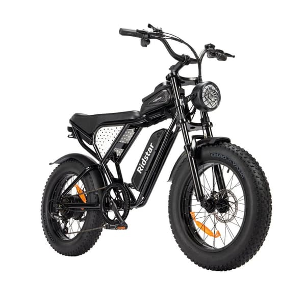 Elcykel för vuxna Ridstar Q20 Min 1000W fettdäcks-smutscykel